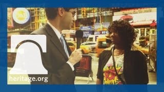 Voice of the People: Talking Obamacare in Times Square