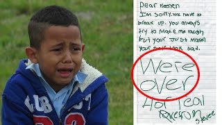 Break Up Letters made by Kids - Cutest and Funniest