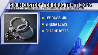 Six arrested after drug ring bust in Rockbridge County