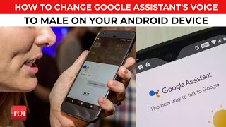 Google Assistant: Switching to the Male Voice on Your Android Smartphone