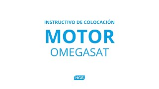 Instructivo de colocación y grabado - OMEGASAT - HGS Aberturas