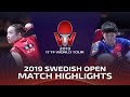 Wang Manyu  vs Mima Ito | 2019 ITTF Swedish Open Highlights (1/4)