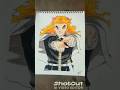 I draw Rengoku from demon Slayer #shorts #ytshorts #Ashmit arts