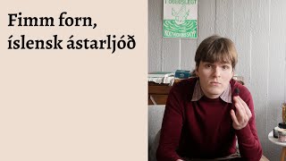 Forn íslensk ástarljóð