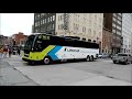 coaches driving in montreal quebec march 2018