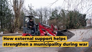 How external support helps strengthen a municipality during war (Velykomykhailivska municipality)