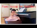 Beginners Free Piano Lesson by Little Toddler🙇‍♀️. 🎹 🎹