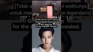 GD's demo rap for the song DRIP has been revealed. #babymonster #gd #gdragon #bigbang #kpop #asa