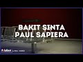 Paul Sapiera - Bakit Sinta (Lyric Video)