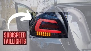 Installing Subispeed Tailights | TR Style Taillights