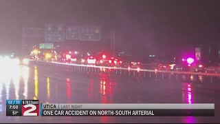 Crash on North-South Arterial