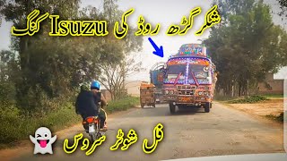 Isuzu Buses King Of Shakargarh Road||Non Stop Service||Video By Shakargarh Flyers 2021