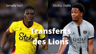 Transferts des lions: Ismaila Sarr vers Crystal palace, Abdou Diallo pourrait rester au PSG.
