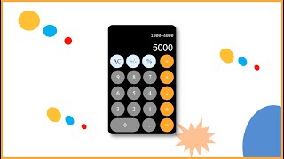 🔥iphone calculator🔥with html css and JavaScript | JavaScript calculator