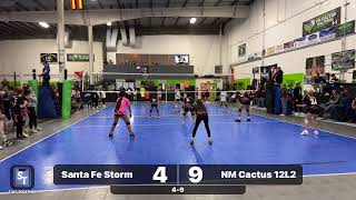 Santa Fe Storm Volleyball Club 12-1s vs NM Cactus 12L2 Assasins