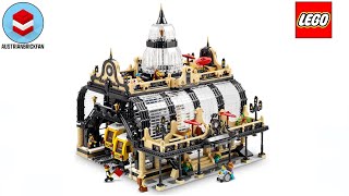 LEGO Studgate Train Station SpeedBuild #910002 Bricklink Designer Program
