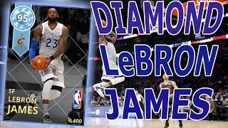 NBA2K18 MyTeam Diamond All Star LeBron James Gameplay! Best Small Forward in NBA2K18?