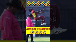 Amezing Celibretion 🤣 Westindies Player | Kevin Sinclayr | wi vs uae | #cricket #viral #funny