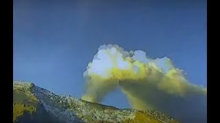 Ante actividad del volcán Nevado del Ruiz, declaran calamidad pública en Caldas
