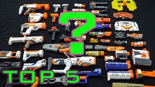 TOP 5 BEST NERF ATTACHMENTS!