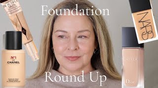 Foundation Round Up - No. 1 Chanel, Nars Light Reflecting, Charlotte Tilbury Beautiful Skin \u0026 Dior