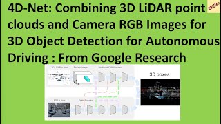 4D-Net: 3D LiDAR point clouds + Camera RGB Images for 3D Object Detection #computervision