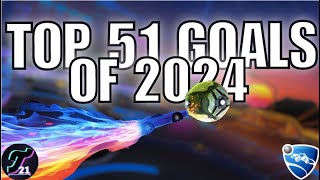 TOP 51 GOALS of 2024 | My BEST Rocket League Plays of the Year!