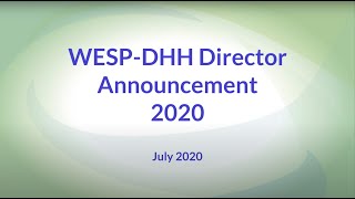 2020 Director Announcement