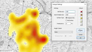 HS_Gridder Hotspots using KDE