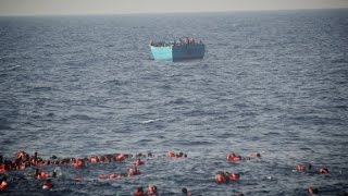 Massive rescue effort in the Mediterranean