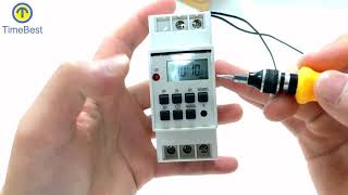 How to use Microcomputer Time Control Switch GT-09 220VProgrammable Automatic Digital Timer