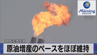 原油増産のペースをほぼ維持　ＯＰＥＣプラス【モ－サテ】（2022年4月1日）