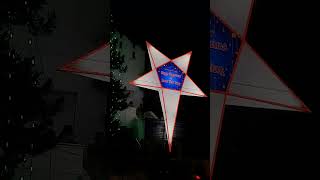 Mettupalayam csi church Christmas star...