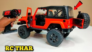 RC Thar Jeep Simulation 4X4 Model Car Unboxing & Testing – Chatpat toy tv