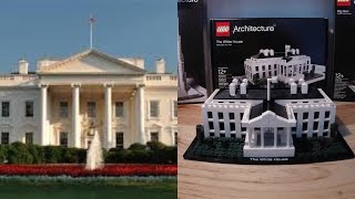 White house Lego Architecture HD: Review of the building of the Lego Architecture White House