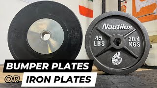 Bumper Plates or Iron Plates For Your Home Gym (The Simple Answer!)