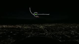 KRIV(March Air Base) to KVNY(Van Nuys) VFR Night Flight.