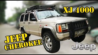 Jeep cherokee xj 4000 รีวิวจบในคลิปเดียว