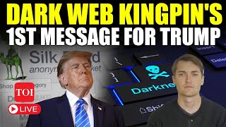 Ross Ulbricht LIVE: 'Amazing Blessing' | Silk Road Founder Thanks Trump In 1st Message After Pardon