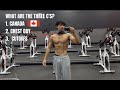 THE 3 C'S (CANADA, CHEST DAY, CUTOFFS)