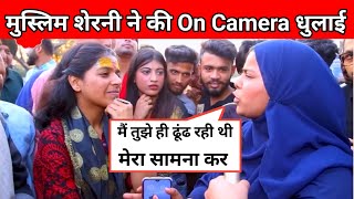 मुस्लिम शेरनी ने Badbu Panday की On Camera की धुलाई 😂 | Khushbu Panday Roast | Godi Media Roast