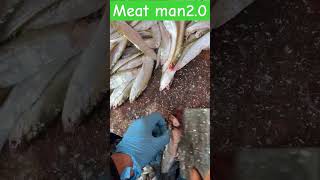 Special fish meat cutting skills 🐟🤔#fishcuting #shortsvideo #shortsfeed #youtubeshorts #shorts