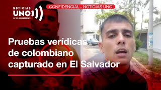 Colombiano detenido en El Salvador sí fue capturado como sospechoso de pertenecer a una \