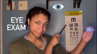 ASMR EYE EXAM (Emilee)