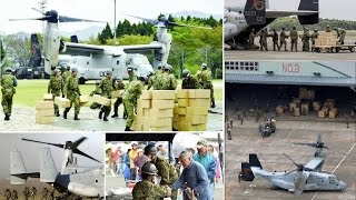 挑戰新聞軍事精華版--日本「熊本強震」美軍魚鷹機加入救災及運送物資