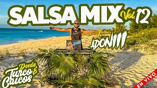SALSA CLASICA VOL 12 🥁  LAS 12 MEJORES SALSA | MEZCLADA EN VIVO POR DJ ADONI ♥️🍺🥃  ( SALSA MIX )