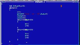 Create Stopwatch In C program In Tamil