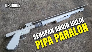 SENAPAN ANGIN DARI PIPA PARALON PIPA PVC upgrade triger #creative #esdetv #idecreative #kreatif