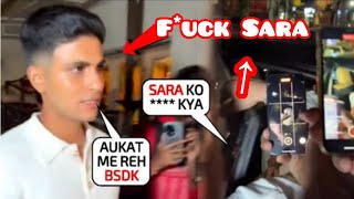SHUBMAN GILL ANGRY ON FANS DURING GOING TO AIRPORT|#shubmangill#saratendulkar  #indvsengmatch
