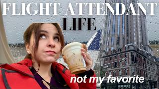 The Coffee In Boston...//FLIGHT ATTENDANT VLOG